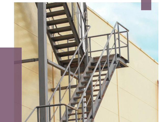 Пожарные лестницы в Сланцах от 12398 руб. — монтаж и продажа | ПРОЛЁТ-Слы