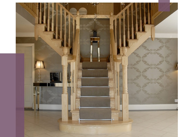 Монтаж деревянных лестниц в Сланцах от 7697 руб. 