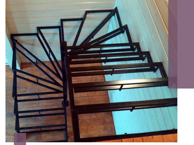 Изготовление металлических лестниц любой сложности в Сланцах