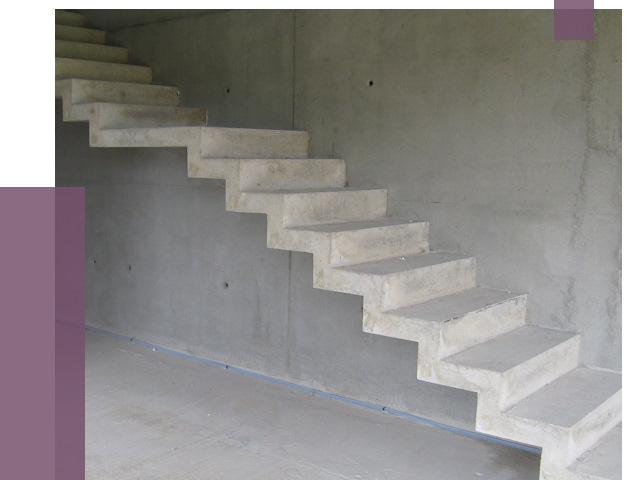 Бетонные лестницы в Сланцах от 19114 руб. под ключ | ПРОЛЁТ-Слы