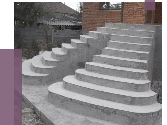 Монтаж бетонных лестниц в Сланцах от 4339 руб. 