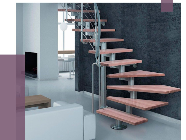 Модульные лестницы в Сланцах от 17048 руб. — купить в ПРОЛЁТ-Слы