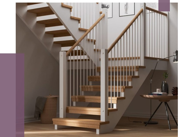 Маршевые лестницы в Сланцах от 38487 руб. — монтаж | ПРОЛЁТ-Слы