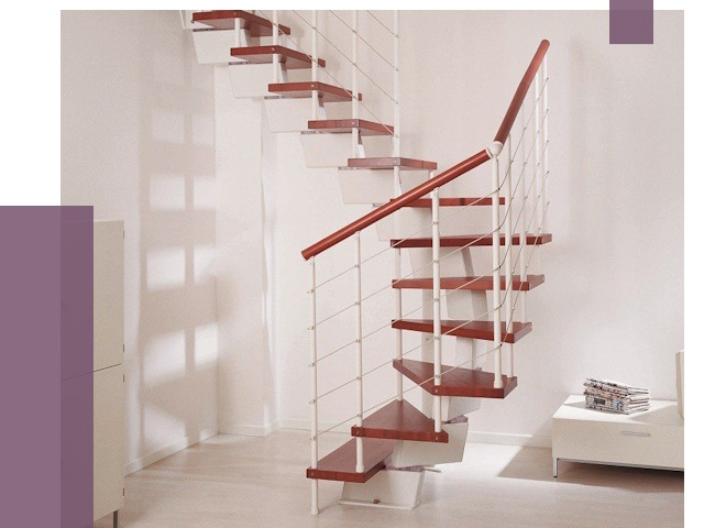Изготовление лестниц на больцах в Сланцах от 9815 руб. | ПРОЛЁТ-Слы