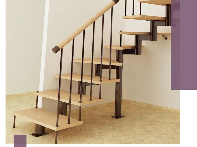 Монтаж лестниц на больцах в Сланцах — быстро и надежно