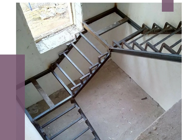 Монтаж лестниц на металлокаркасе в Сланцах от 12915 руб. — ПРОЛЁТ-Слы