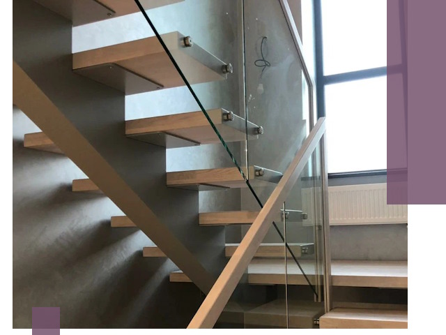 Изготовление лестниц на монокосоуре в Сланцах с монтажом и гарантией