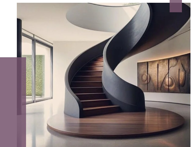 Элитные лестницы под заказ в Сланцах от 191142 руб. — ПРОЛЁТ-Слы