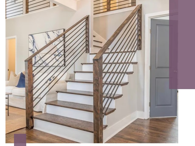 Лестницы для коттеджа под ключ в Сланцах — изготовление и монтаж