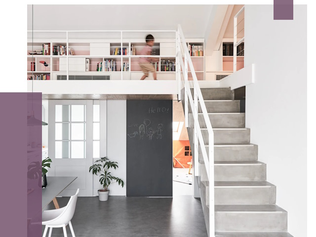 Лестницы для двухуровневой квартиры в Сланцах от 178227 руб. | ПРОЛЁТ-Слы