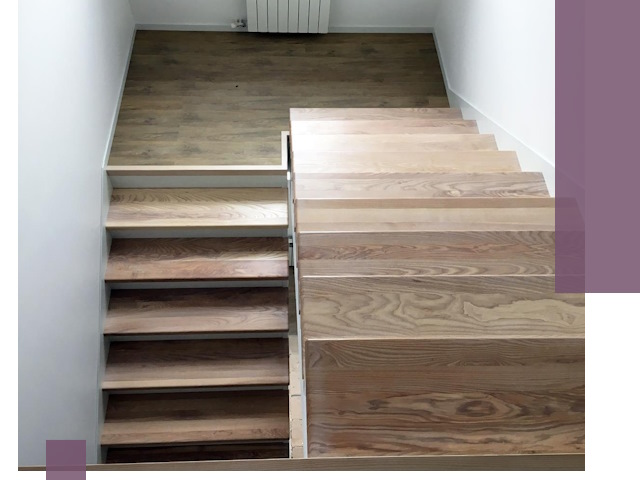 Тонировка лестниц в Сланцах: качественно и долговечно