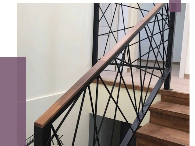 Перила и ограждения в Сланцах от 7749 руб. под ключ | ПРОЛЁТ-Слы