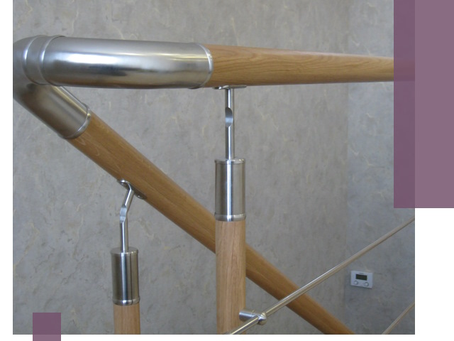 Комбинированные перила на заказ в Сланцах — монтаж и производство