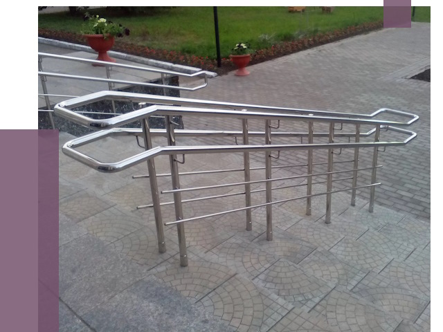 Перила для инвалидов в Сланцах от 7666 руб. под ключ | ПРОЛЁТ-Слы