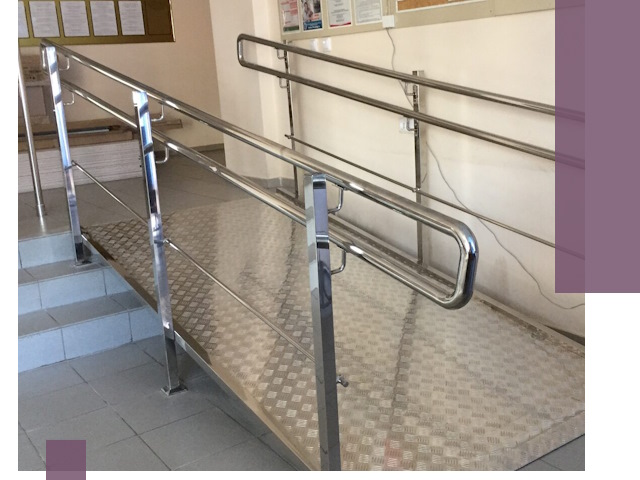 Перила для инвалидов в Сланцах — надежные поручни и ограждения