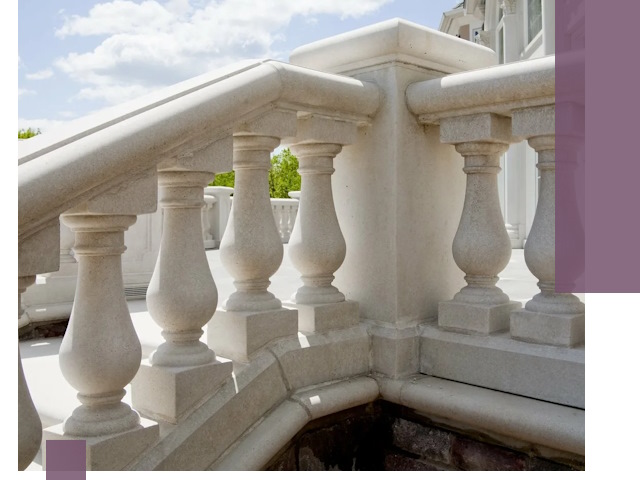 Балюстрады из металла и камня под ключ в Сланцах