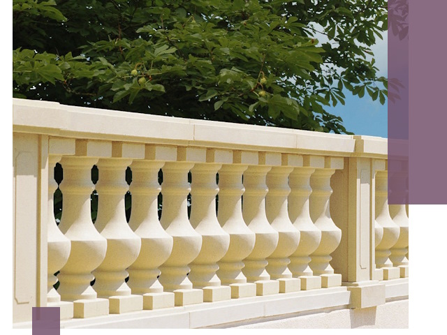 Установка балюстрады в Сланцах: изготовление и монтаж под ключ