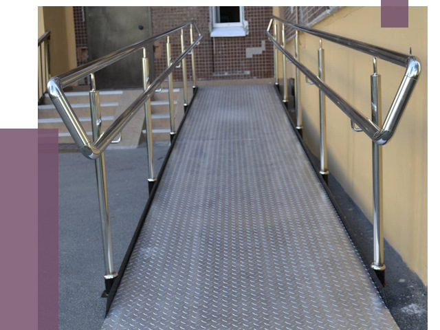 Пандусы в Сланцах от 12398 руб. — установка для инвалидов | ПРОЛЁТ-Слы