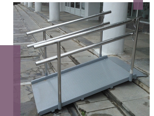 Изготовление пандусов для инвалидов в Сланцах