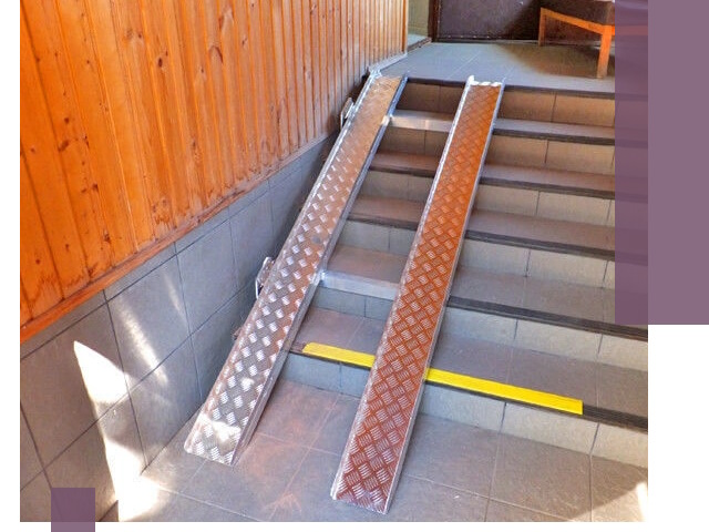 Складные пандусы под заказ и монтаж в Сланцах