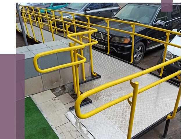 Стационарные пандусы в Сланцах от 12398 руб. | ПРОЛЁТ-Слы