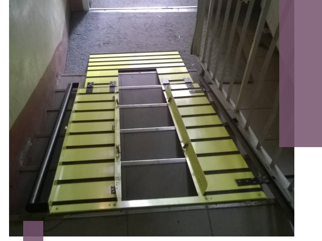 Профессиональный монтаж пандуса в подъезд в Сланцах