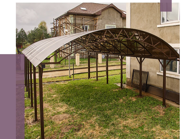 Демонтаж навесов в Сланцах от 4649 руб. — разборка и вывоз | ПРОЛЁТ-Слы