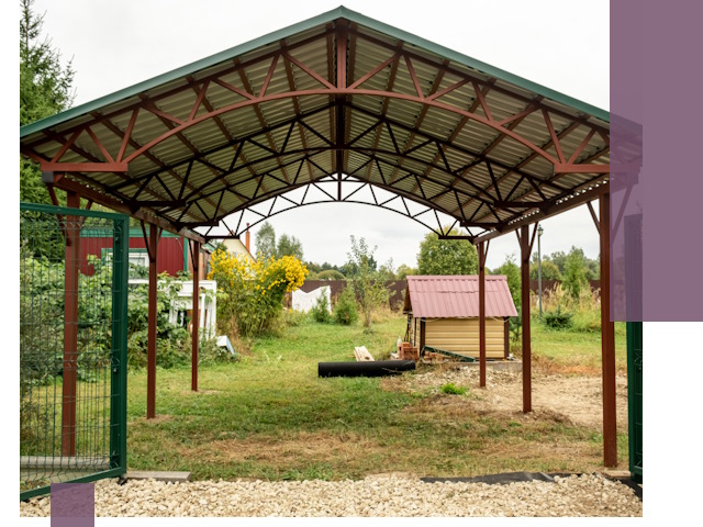 Демонтаж навесов в Сланцах — быстро и аккуратно