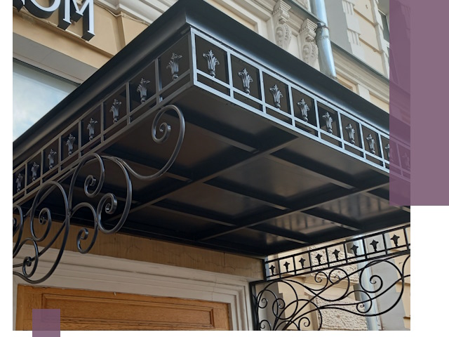 Ремонт козырьков и навесов в Сланцах — быстро и качественно