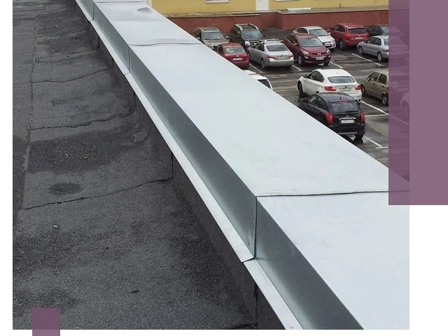 Изготовление парапетов из металла и нержавейки в Сланцах