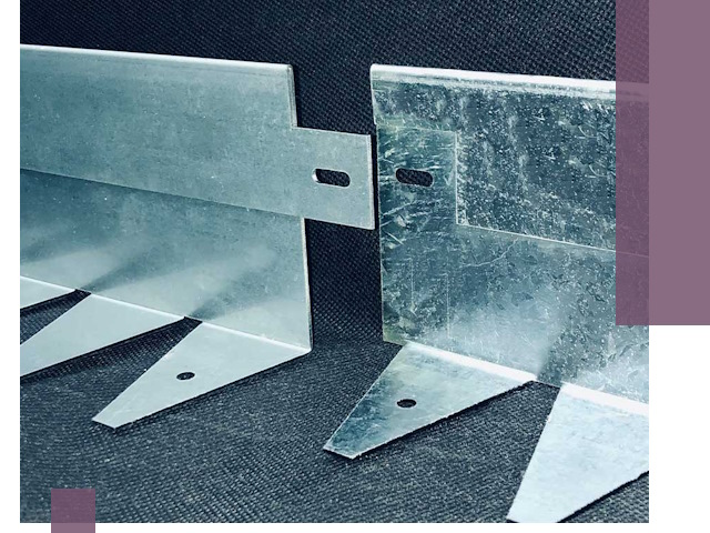 Изготовление металлических бордюров под заказ в Сланцах