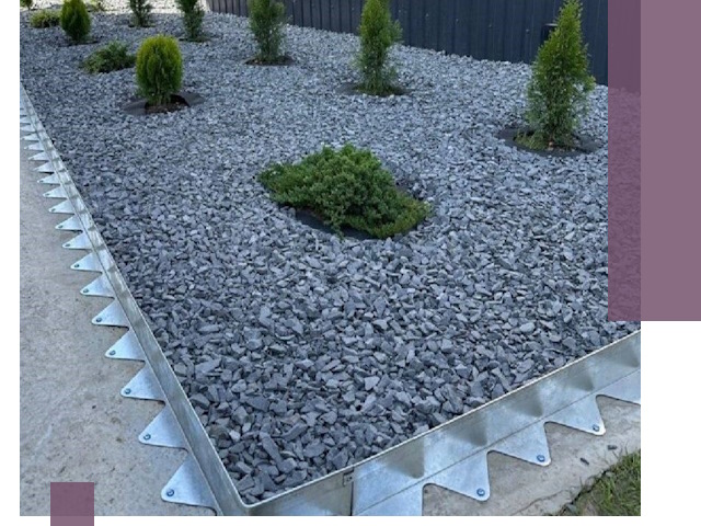 Оцинкованные металлические бордюры под заказ в Сланцах