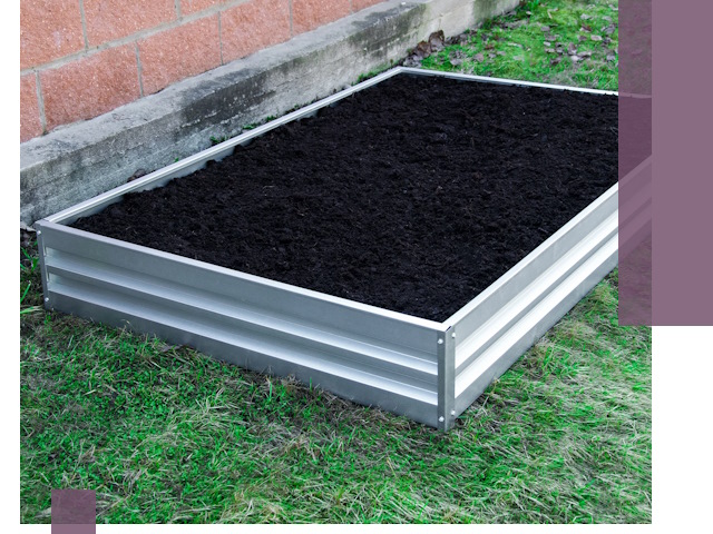 Металлические бордюры для грядок в Сланцах: прочность и аккуратность