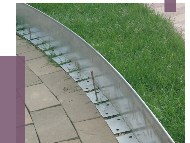 Металлические бордюры для тротуаров в Сланцах от 8782 руб.