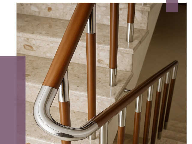 Монтаж поручней в Сланцах от 9815 руб. монтаж под ключ | ПРОЛЁТ-Слы