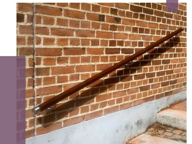 Изготовление пристенных поручней в Сланцах от 4494 руб. — ПРОЛЁТ-Слы