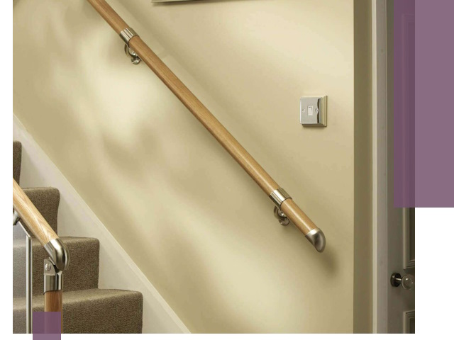 Монтаж пристенных поручней профессионально в Сланцах